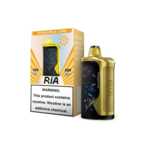 RIA NV30K Pineapple Lime – Geek Bar Disposable Vape