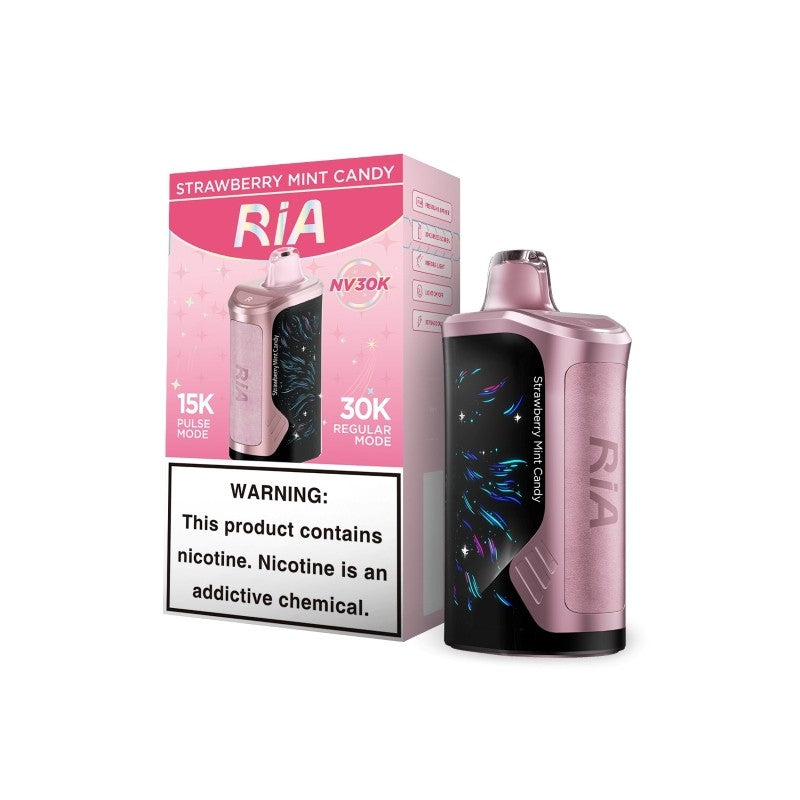 Strawberry Mint Candy RIA NV30K Vape